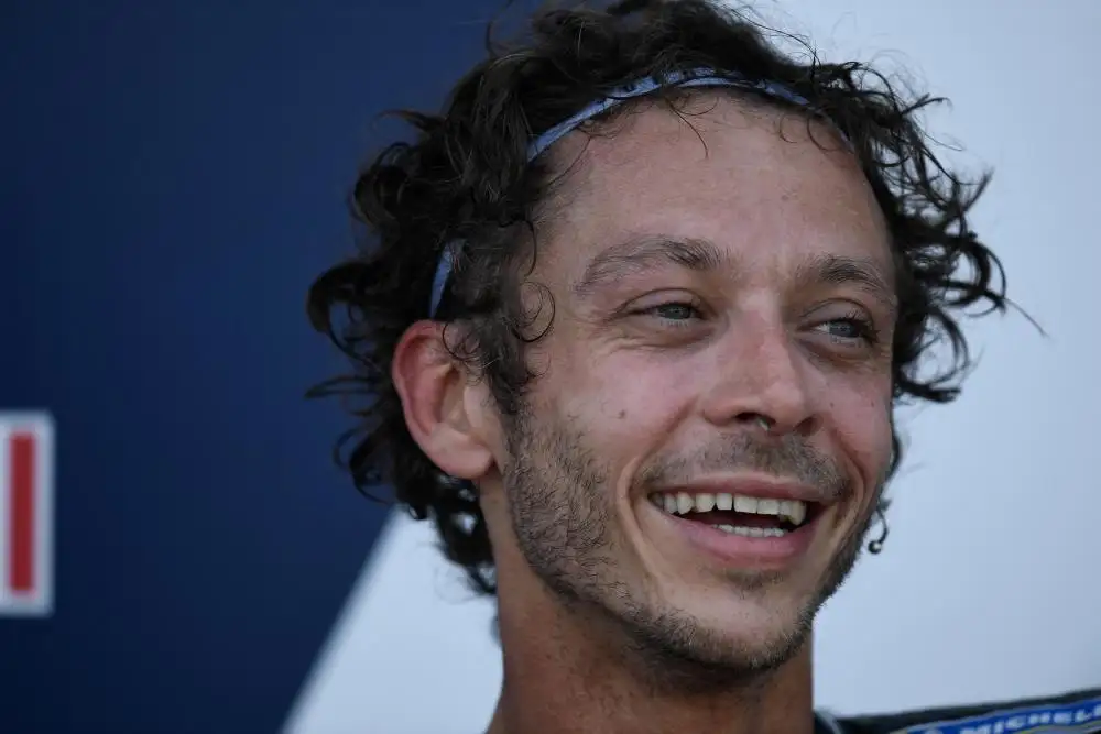 Valentino Rossi e calvizie